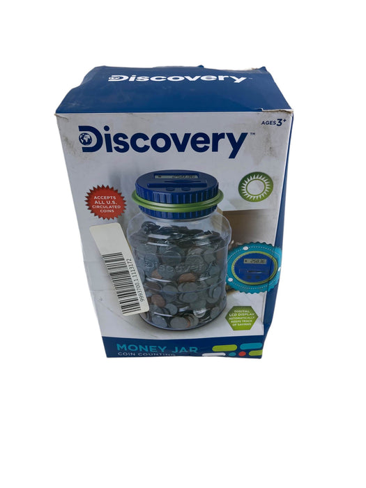 secondhand Discovery Kids Digital Coin-Counting Money Jar, Blue