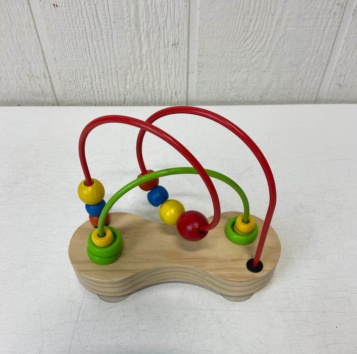 secondhand Hape Double Bubble Wooden Bead Maze