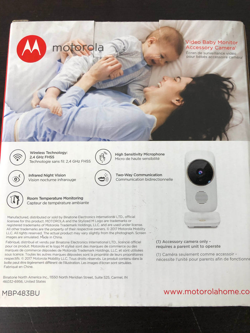 Motorola Mbp483bu Accessory Camera