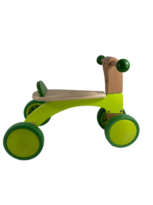 secondhand Hape Scoot Around Ride On Wood Bike