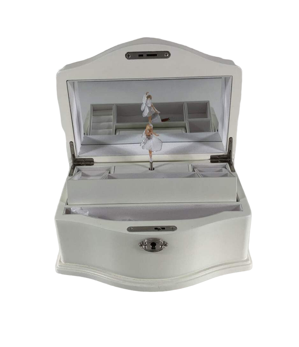 Shop Pottery Barn Kids Abigail Jewelry Box, Medium, Cream at GoodBuy Gear