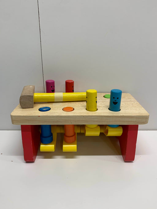 secondhand Melissa & Doug Deluxe Pounding Bench