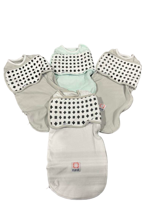 used Nanit Breathing Wear Swaddle 4pack, 0-3 Months