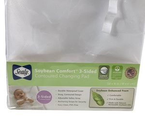 Sealy soybean changing sales pad