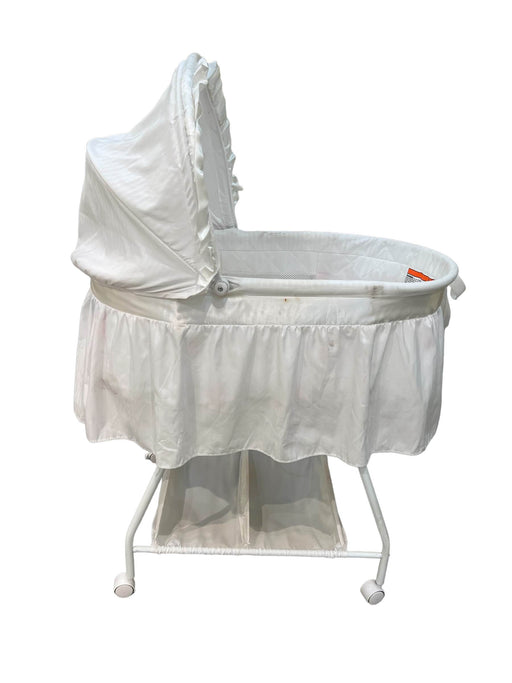 used Delta Children Sweet Beginnings Bassinet, White