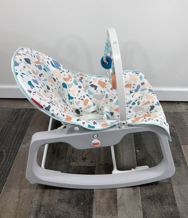 secondhand Fisher Price Deluxe Infant To Toddler Rocker