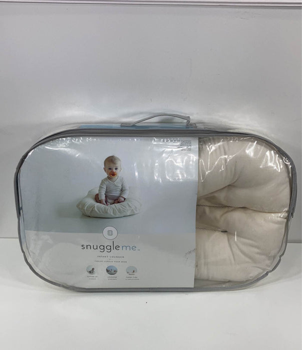 used Snuggle Me Organic Sensory Infant Lounger, Natural