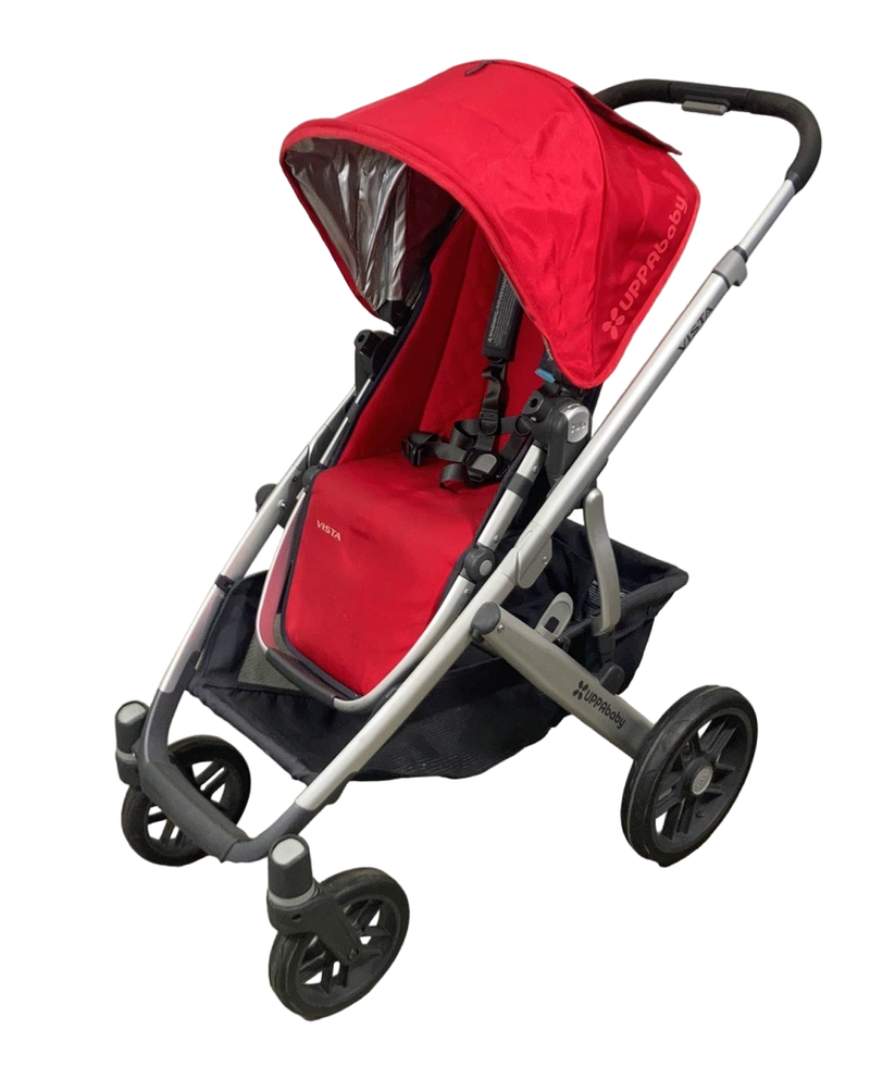 UPPAbaby VISTA Stroller, Denny (Red Melange), 2014