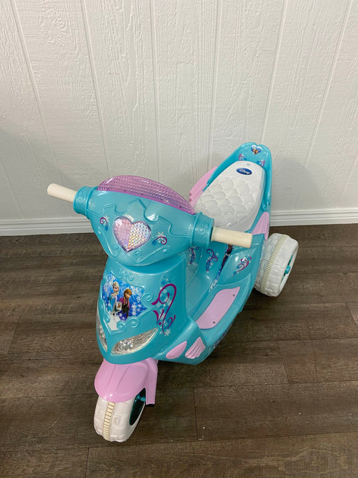 used Kid Trax Frozen Kids Scooter Ride On