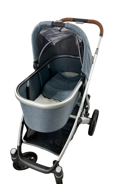 uppababy vista v2 stella grey UPPAbaby VISTA V2 Stroller with Bassinet Only, 2021, Stella (Grey Brus