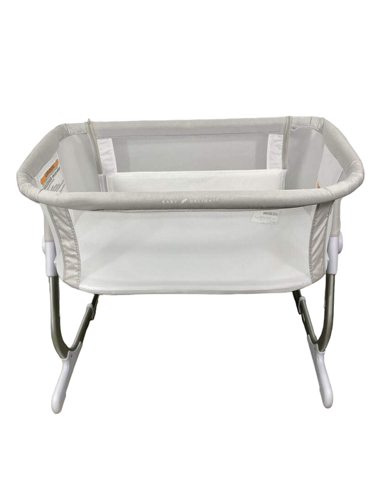 Shop Baby Delight Beside Me Dreamer Bassinet & Bedside Sleeper, Driftwood Grey at GoodBuy Gear