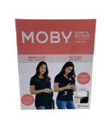 used Moby Bump & Beyond T-Shirt Wrap Baby Carrier, Small, Size 1, Ivory