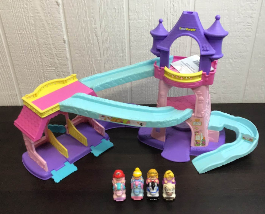 used Fisher Price Little People Disney Princess Klip Klop Stable Play Set