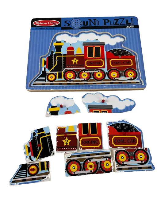 Shop Melissa & Doug Sound Puzzle, Train at GoodBuy Gear