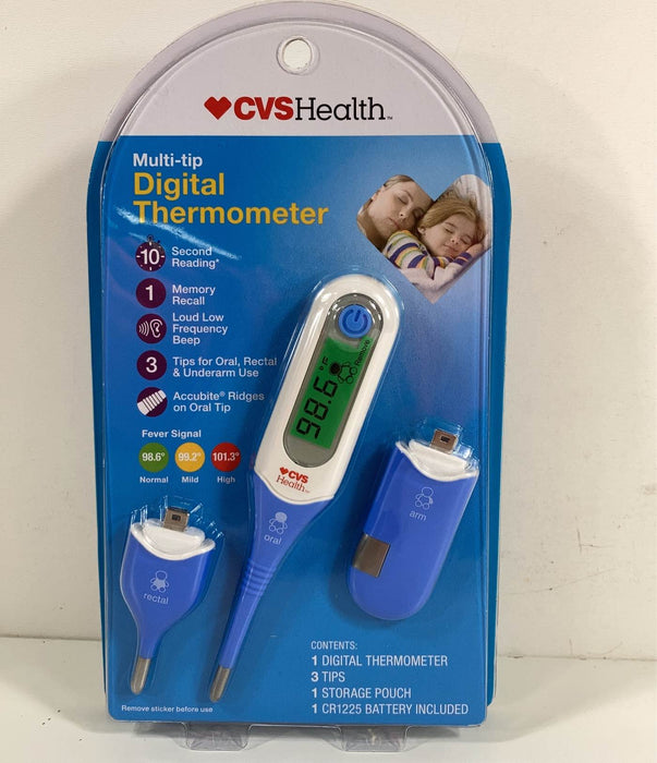 used CVS Multi-tip Digital Thermometer