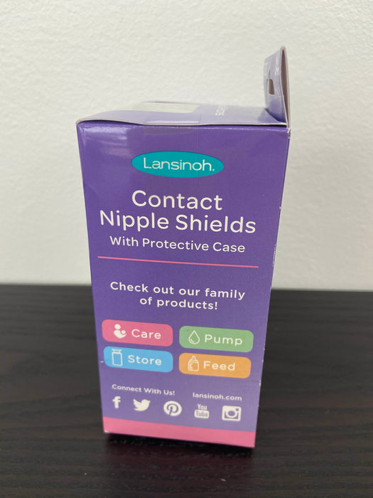 secondhand Lansinoh Nipple Shields for Breastfeeding, Size 2