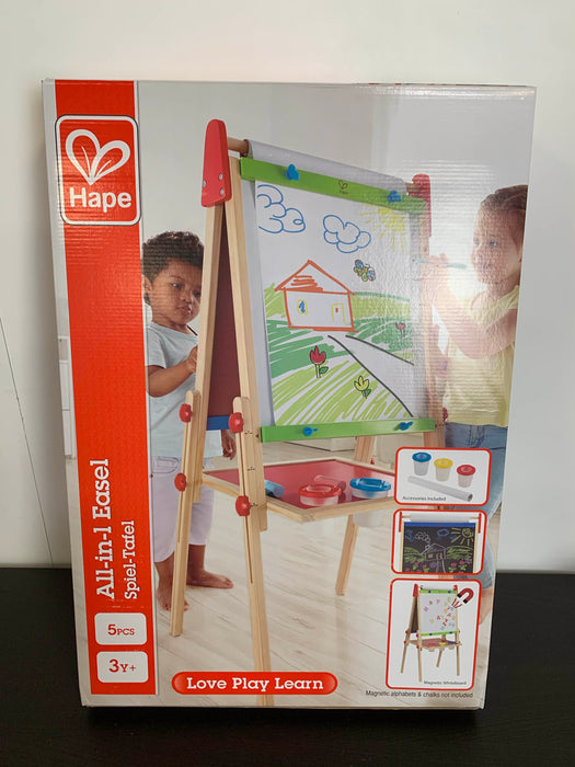 secondhand Hape All-in-1 Wooden Easel