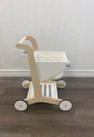 Pottery barn hot sale wooden shopping cart