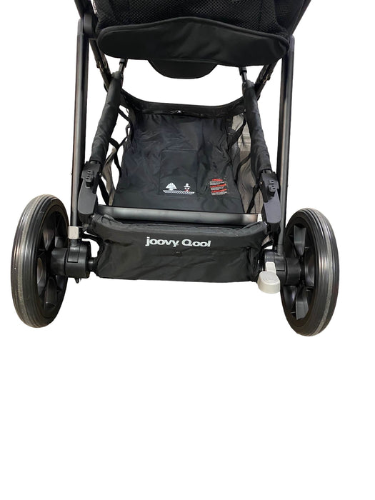 Joovy Qool Double Stroller, 2021, Jet