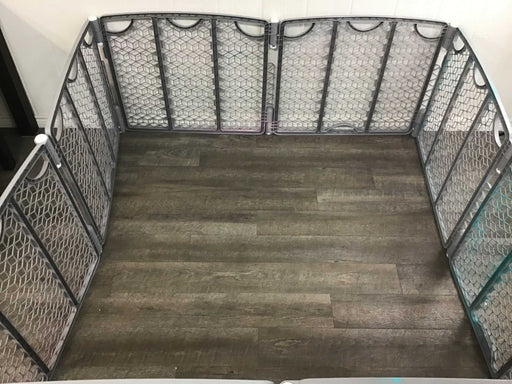 secondhand Evenflo Versatile Play Space, Cool Gray