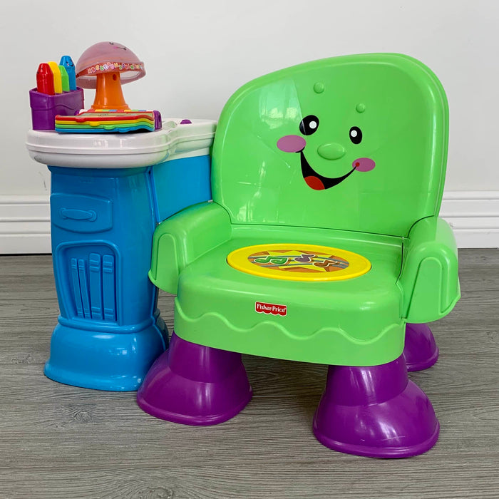 secondhand Fisher Price Song And Story Learning Chair