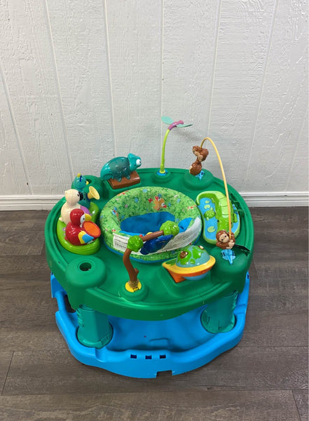evenflo blue exersaucer Evenflo ExerSaucer Triple Fun Active Learning Center
