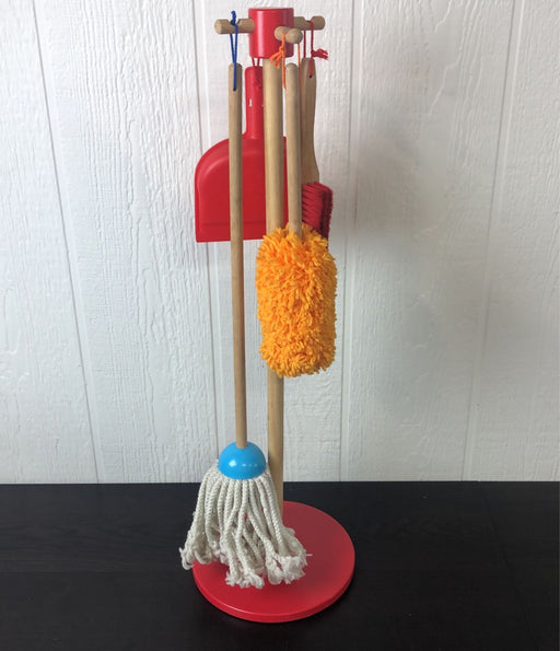 secondhand Melissa & Doug Let's Play House! Dust, Sweep & Mop