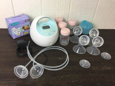 used Spectra Baby S1 Plus Premier Rechargeable Breast Pump, With Accessories 