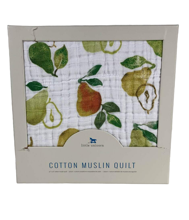 Shop Little Unicorn Cotton Muslin Quilt, Peary Nice at GoodBuy Gear