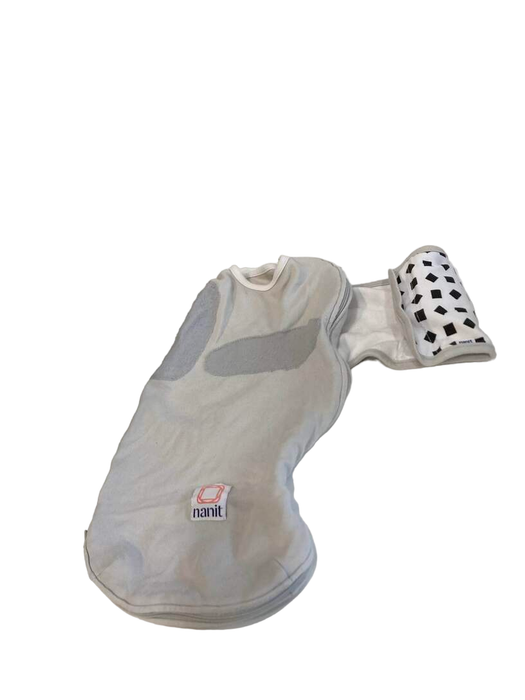 used Nanit Breathing Wear Swaddle, Pebble Grey, Large (3-6m)