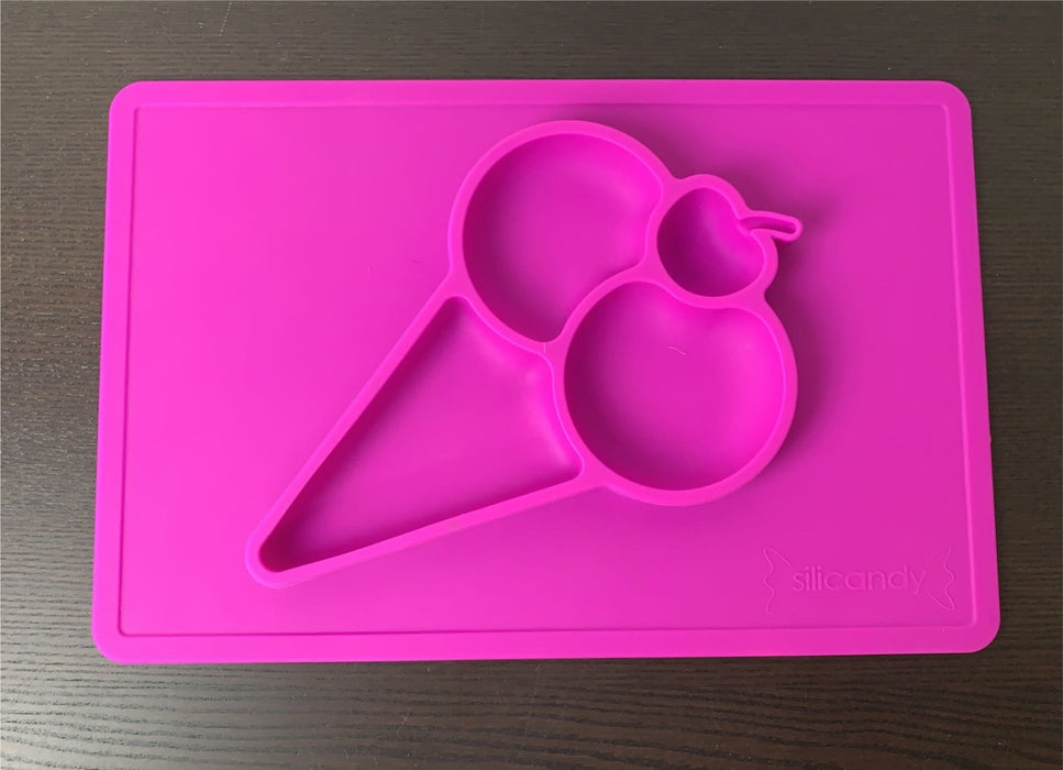 used Silicandy Silicone Placemat & Plate