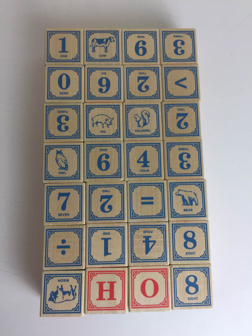 secondhand Uncle Goose Alphabet Blocks