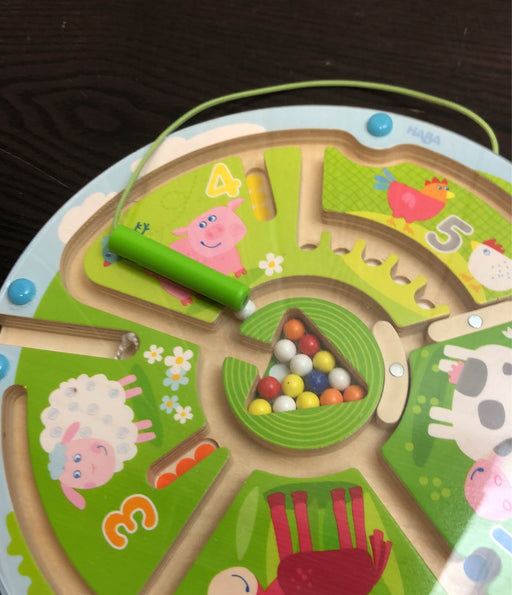 secondhand HABA Number Maze Magnetic Game