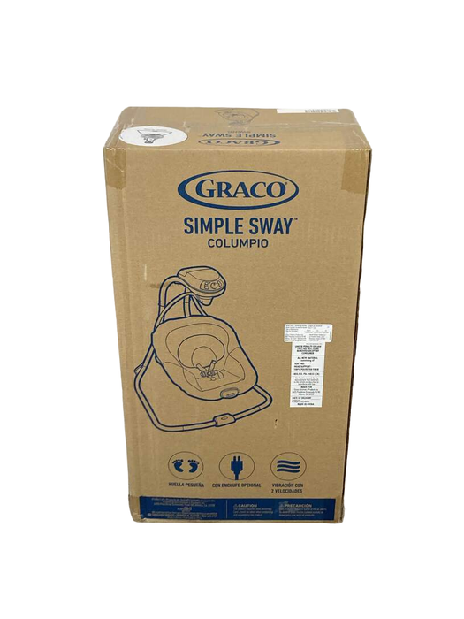 used Graco Simple Sway Baby Swing, Abbington