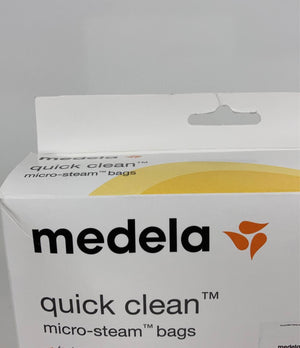 Medela Quick Clean Micro Steam Bag - Kiddicare 