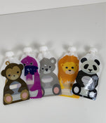 Shop Squooshi Reusable Food Pouches 5 oz-6 Count at GoodBuy Gear