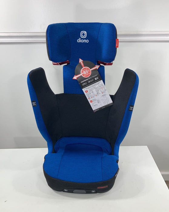 used Diono Monterey 5iST FixSafe Booster Seat, Blue Sky