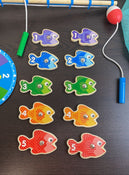 secondhand Melissa & Doug Catch & Count Magnetic Fishing Rod Set