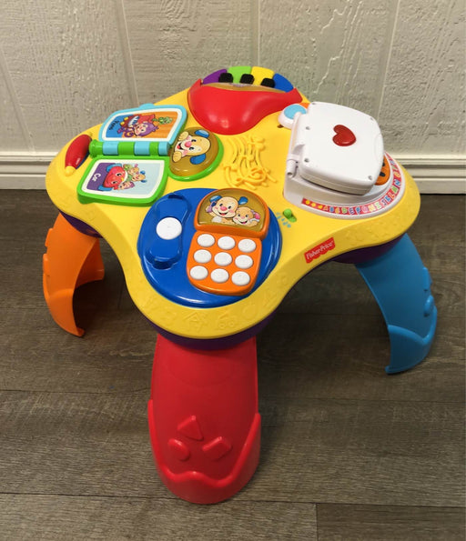 secondhand Fisher Price Laugh & Learn Puppy and Friends Learning Table