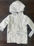 used Carter's Baby’s Hooded Robe, White