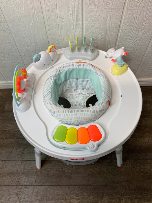 Shop Skip Hop Explore and More Baby's View 3-Stage Activity Center, Silver Lining Cloud at GoodBuy Gear