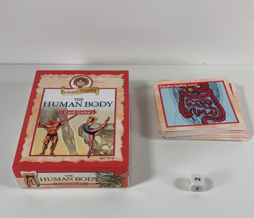 used Outset Media Games Professor Noggin's The Human Body Card Game