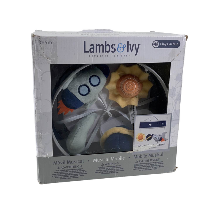 Shop Lambs & Ivy Musical Crib Mobile, Milky Way at GoodBuy Gear