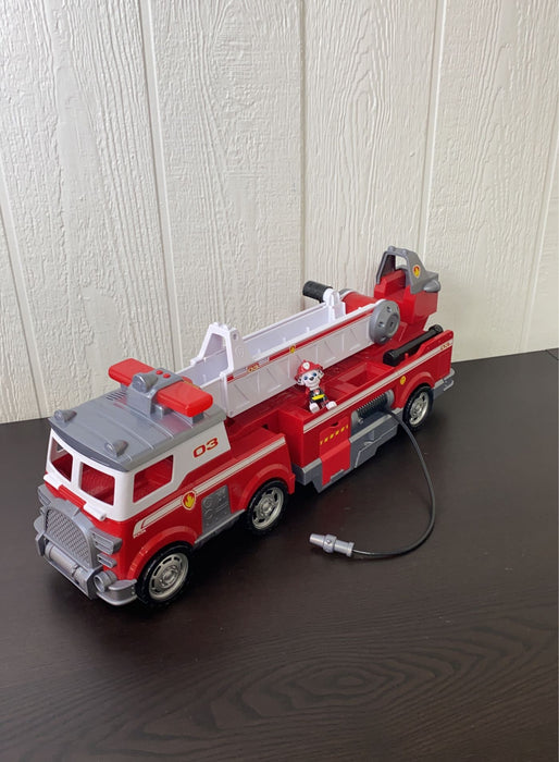 secondhand PAW Patrol Fire Engine With Marshall Toy