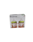 used Comotomo Bottles 2 Pack, Green, 5oz