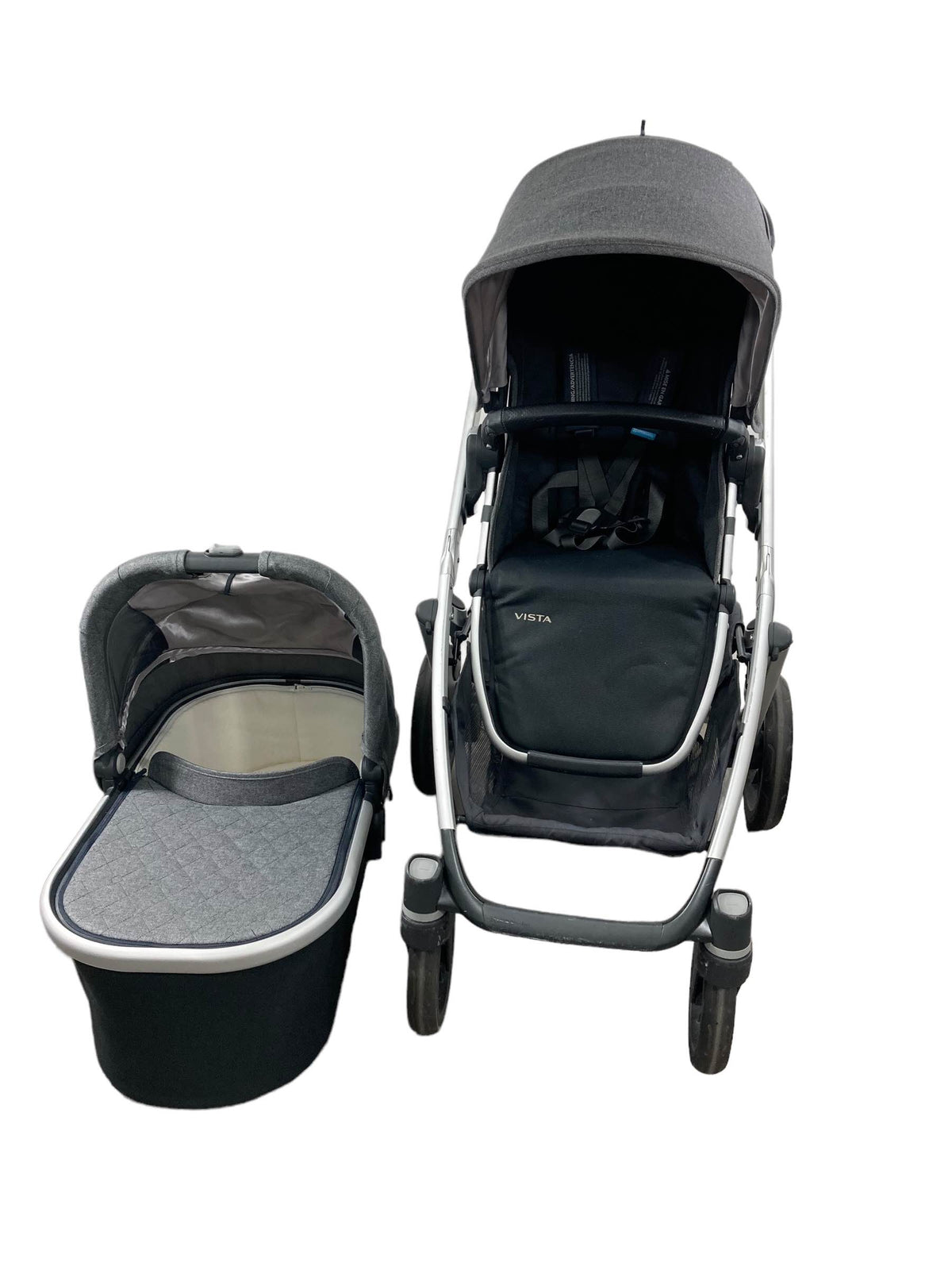 2018 uppababy vista jordan UPPAbaby VISTA Stroller, Jordan (Grey Melange), 2018
