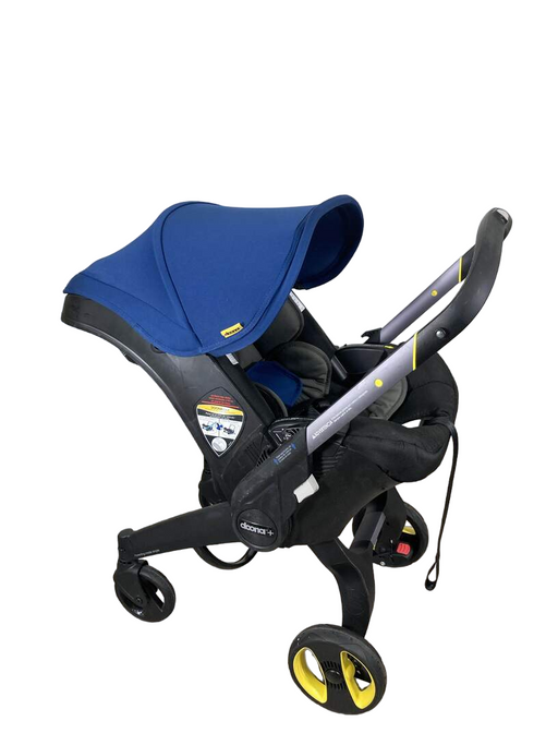 used Doona Infant Car Seat & Stroller Combo, 2022, Royal Blue