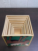 secondhand Melissa & Doug Wooden Nesting Blocks
