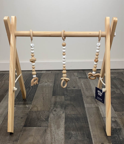 used Poppyseed Play Wooden Baby Gym