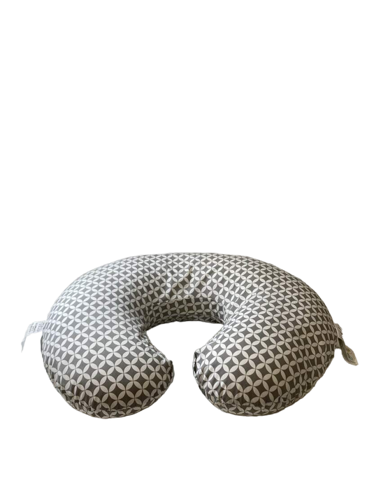 Shop Boppy Luxe Feeding and Infant Support Pillow, Gray Geo Circles at GoodBuy Gear